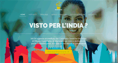 Desktop Screenshot of india-visa-service.com